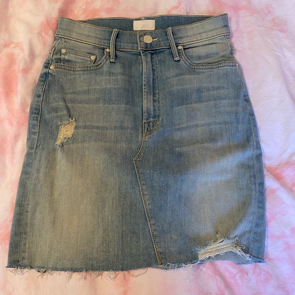 Mother denim skirt